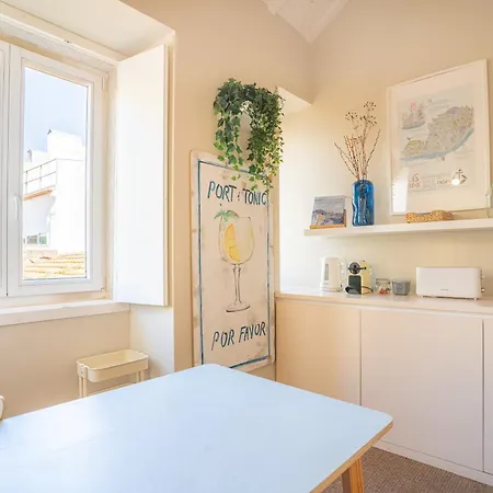 Graça Cozy Blue Loft Authentic Gem Appartement Lisboa